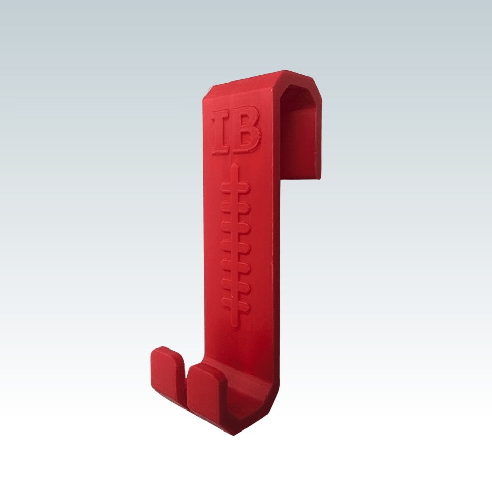 Personalised Clip-On Kit Bag Hook for Sports Fences and Netting