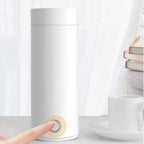 Portable 400ml Travel Kettle and Thermal Cup with Auto Shut-Off, UK Plug