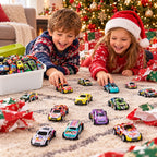 Pull-Back Mini Racing Cars in a Storage Box – Sets of 20, 30 or 50 Cars