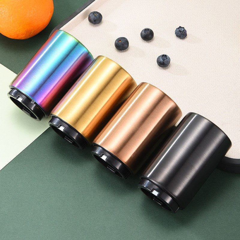 Push-Down Magnetic Bottle Opener – Pops the Cap in One Press