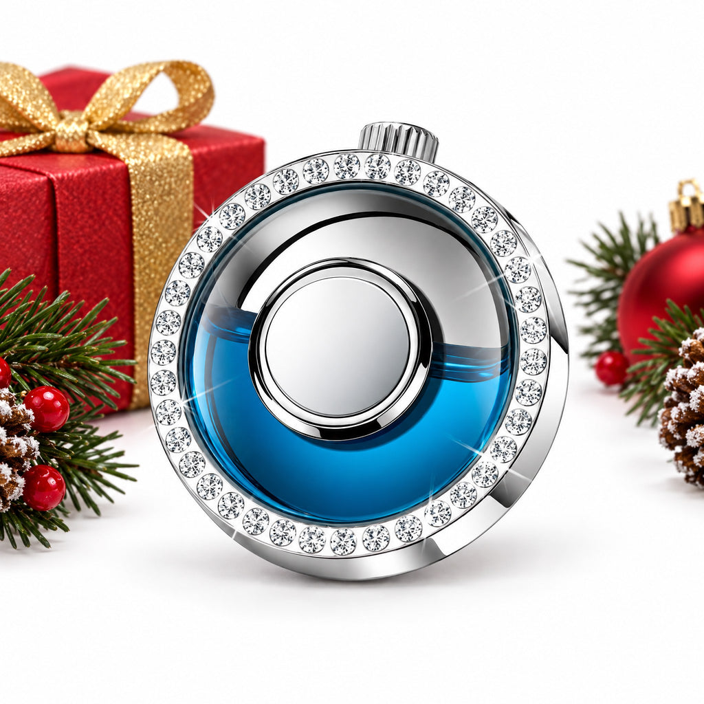 Refillable Crystal Car Vent Diffuser with Starter Fragrance