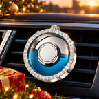 Refillable Crystal Car Vent Diffuser with Starter Fragrance