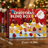 Rubber Duck Advent Calendar with 24 Festive Mini Ducks