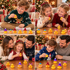 Rubber Duck Advent Calendar with 24 Festive Mini Ducks