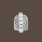 Set of 5 One-Size Fashion Grillz in Assorted Gold and Silver Styles