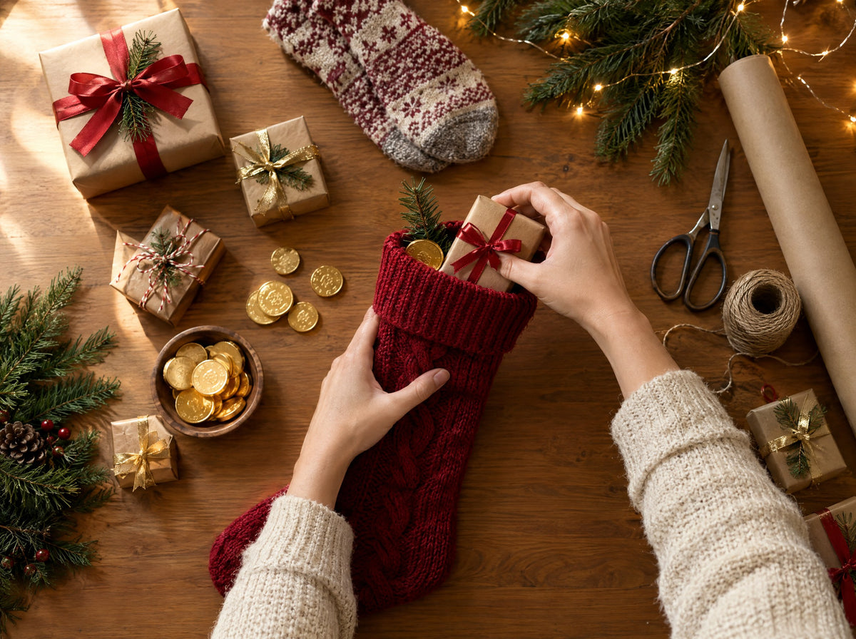 Stocking fillers, sorted in minutes