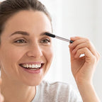 Slanted Precision Eyebrow Tweezers with Lash and Brow Comb