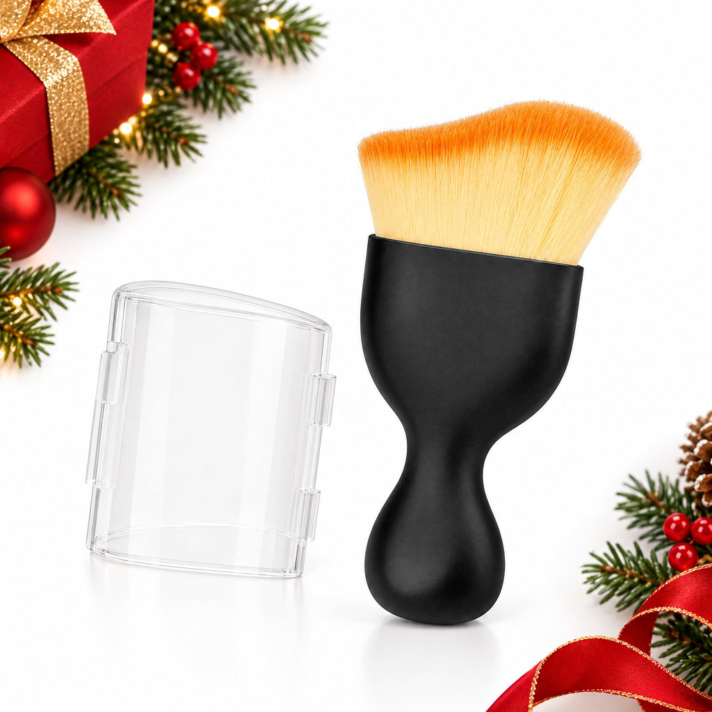 Soft Car Interior Detailing Brush with Protective Dust Cap