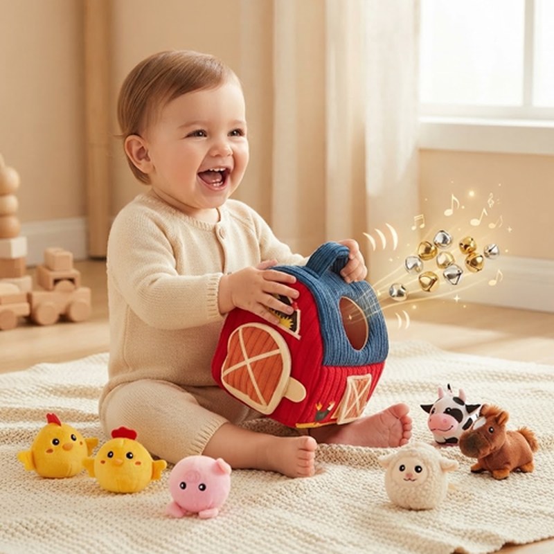 Crinkle, jingle, rattle