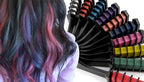 Temporary Hair Chalk Comb Set – Wash-Out Colour Streaks in 8 or 12 Shades
