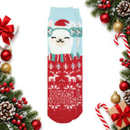 thermal christmas socks cosy festive knit for him or her — Christmas stocking filler gift
