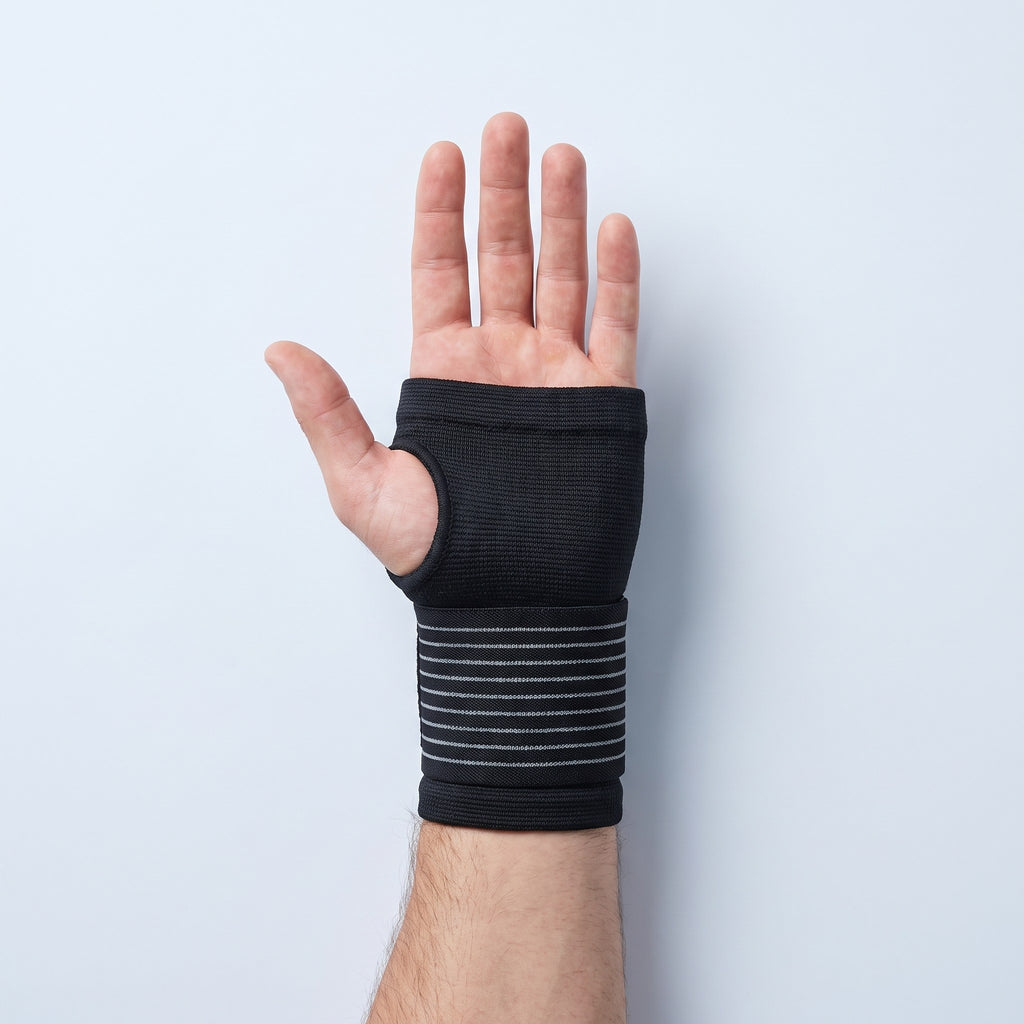 Thin Wrist Compression Wraps for Motorcycle Riders