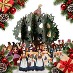twelve days of christmas 3d pop up card with message notecard — Christmas stocking filler gift