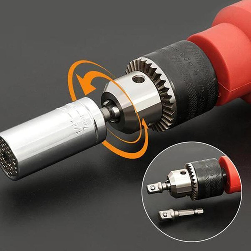 Turn a drill into a socket driver