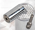 Universal Grip Socket with Drill Adapter – One Socket, Many Sizes