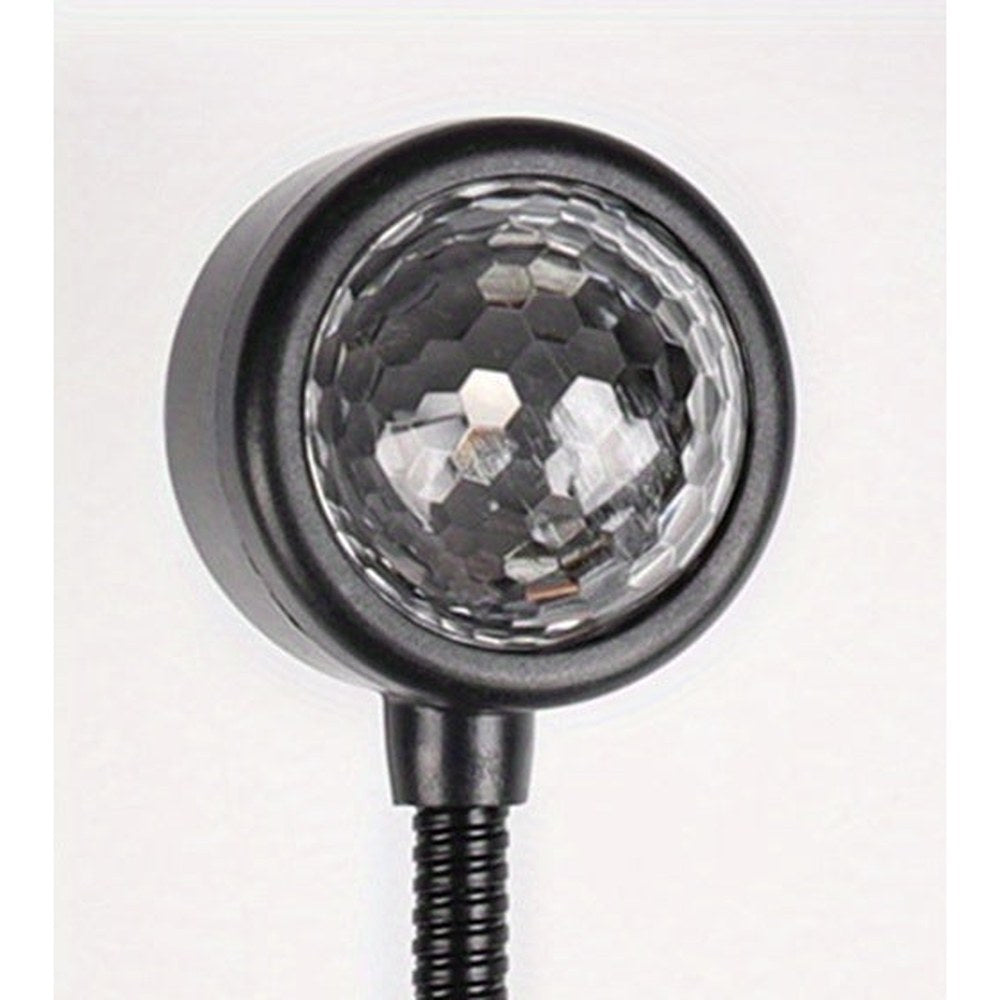 USB Colour-Changing Disco Ball Light for Car and Bedroom