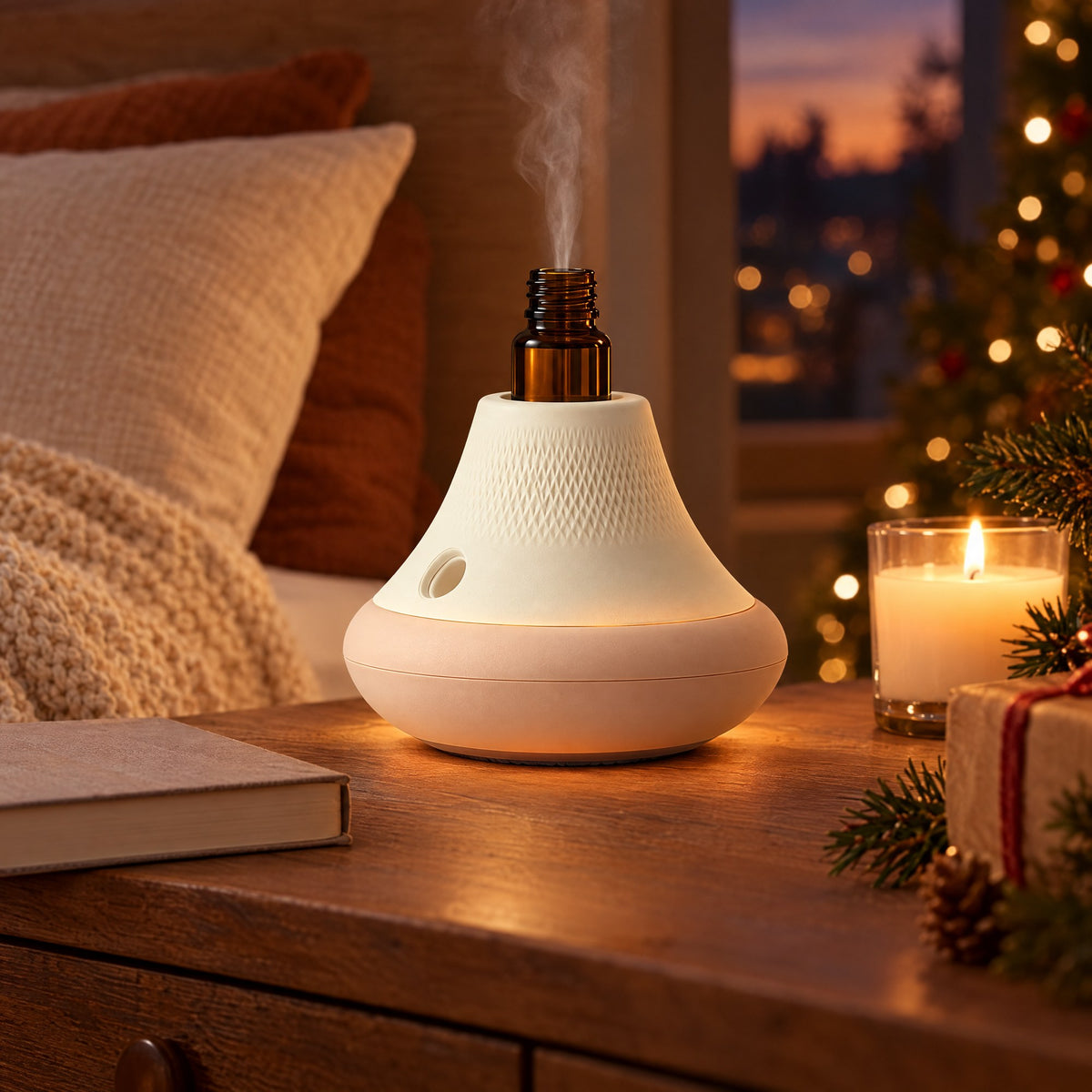 Waterless Essential Oil Diffuser – Cordless, Rechargeable & Portable