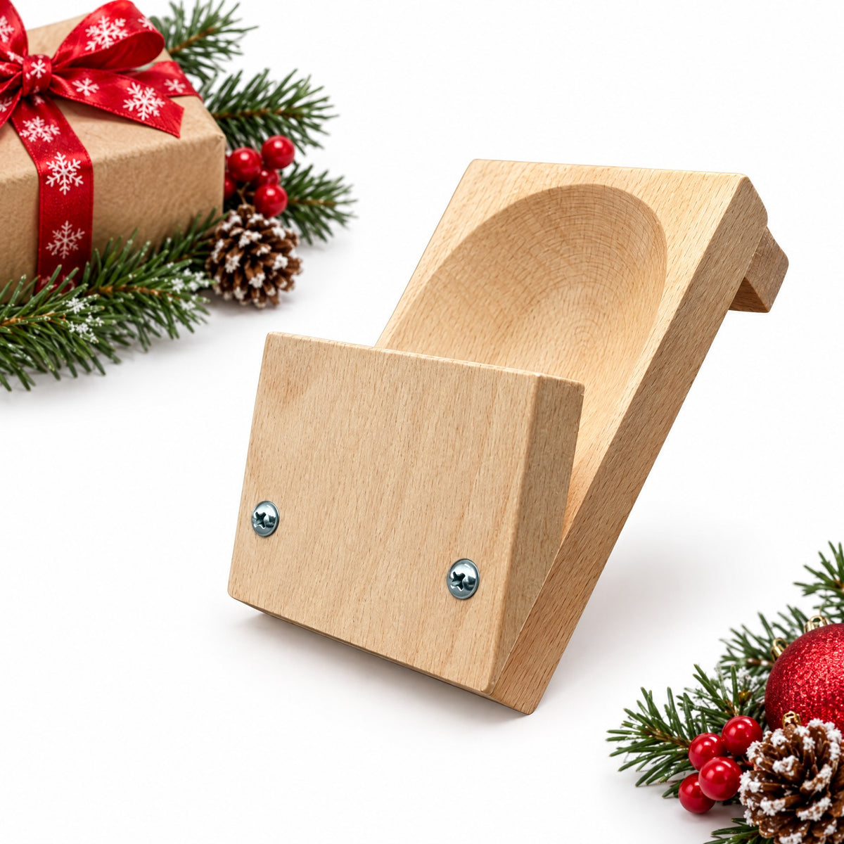 Wooden Oyster Shucking Clamp Holder for Safer Shucking