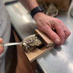 Wooden Oyster Shucking Clamp Holder for Safer Shucking