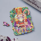 Wooden Puzzle Christmas Crackers, Set of 4 or 6 Mini Jigsaws