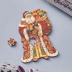 Wooden Puzzle Christmas Crackers, Set of 4 or 6 Mini Jigsaws